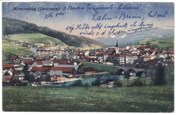 ak163444 Mürzzuschlag, Ortsansicht