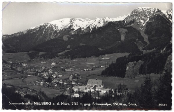 Neuberg, gegen Schneealpe