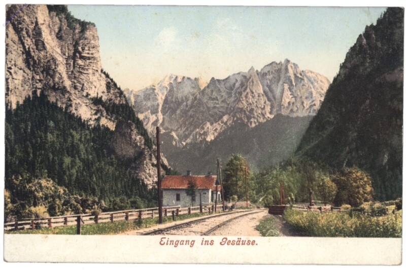 Gesäuse, Eingang ins Gesäuse