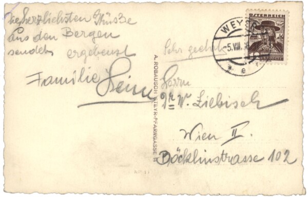 Gesäuse, Ansicht
