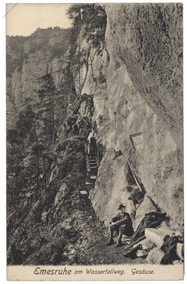 Gesäuse, Emesruhe am Wasserfallweg