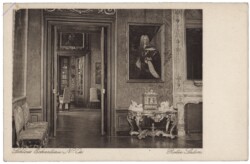 Eckartsau, Schloss Eckartsau, roter Salon