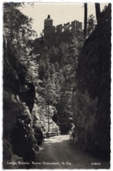 Gutenstein, Ruine Gutenstein, lange Brücke