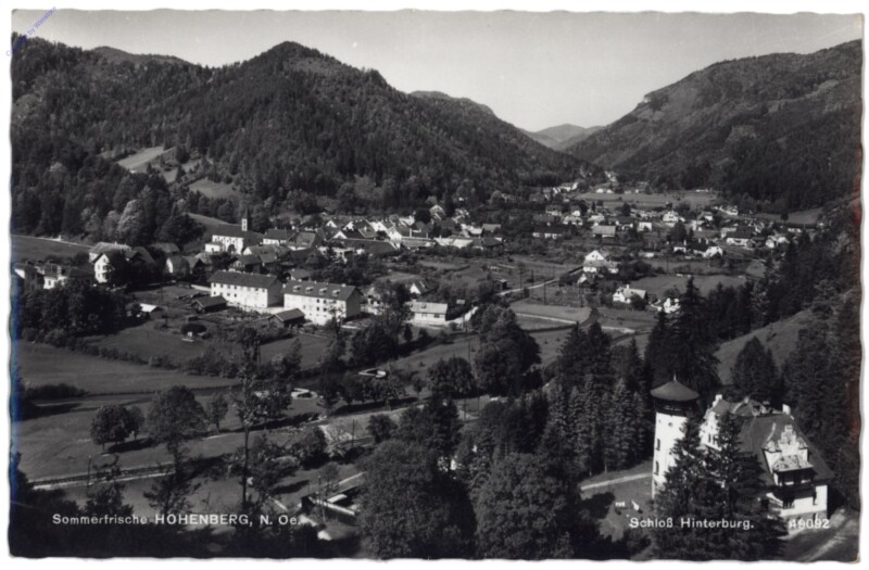 Hohenberg / Lilienfeld, Schloss Hinterburg