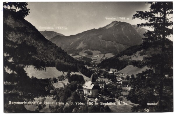 Hollenstein, Ortsansicht