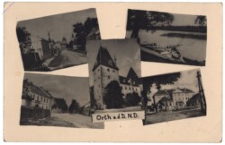 ak163550 Orth an der Donau, Multiansicht