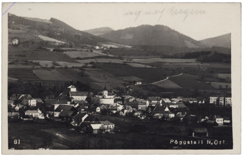 Pöggstall, Ortsansicht