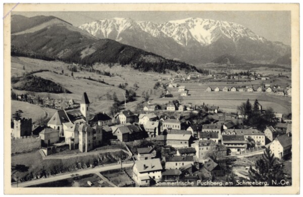 Puchberg am Schneeberg, Ortsansicht