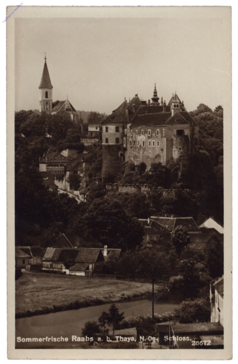 ak163562 Raabs an der Thaya, Schloss