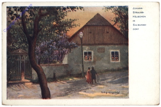 Wien 19, Johann Strauss-Häuschen in Salmansdorf