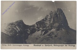 Brixlegg, rosskopf u. Spieljoch, Rofangruppe