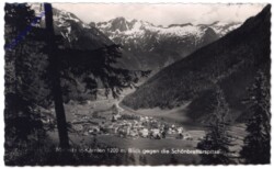 Mallnitz, Blick gegen die Schönbretterspitze