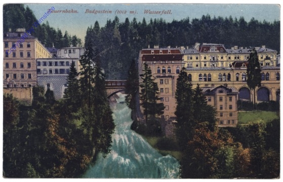 ak163679 Bad Gastein, Tauernbahn, Wasserfall