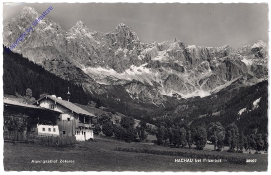 Filzmoos, Hachau, Alpengasthof Zeferer