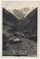 Fusch an der Großglocknerstraße, Blick von der Bad Fuscherstrasse