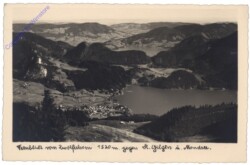 ak163698 St. Gilgen, Fernblick vom Zwölferhorn