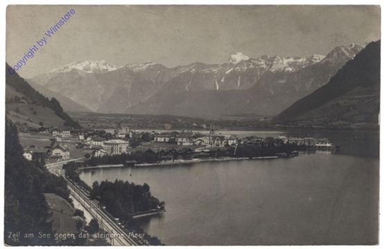Zell am See, gegen das Steinerne Meer