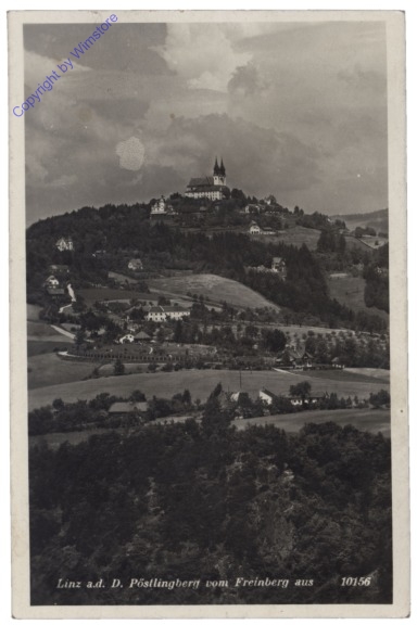ak163737 Linz an der Donau, Pöstlingberg vom Freinberg aus