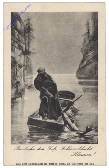 St. Wolfgang, Beschuhe den Fuß, Falkenschlucht-Klausner