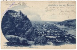 Heidelberg, von der Terrasse