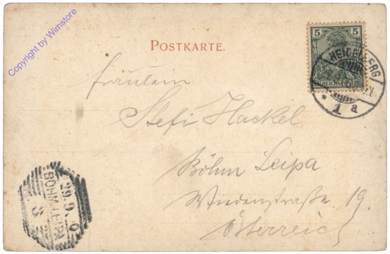 Heidelberg, von der Terrasse