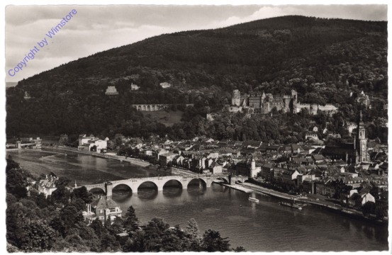 Heidelberg, Blick vom Philosophenweg