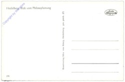 Heidelberg, Blick vom Philosophenweg