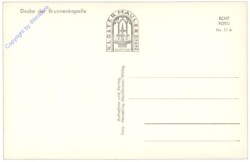 Maulbronn, Decke der Brunnenkapelle