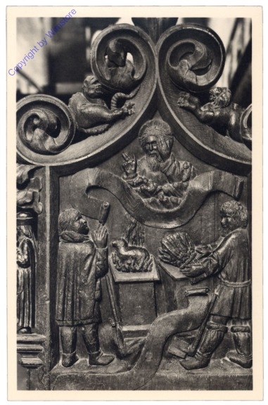 ak163785 Maulbronn, Kain und Abels Opferung