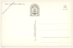 Maulbronn, Kain und Abels Opferung