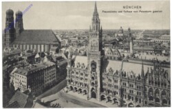 München, Frauenkirche und Rathaus