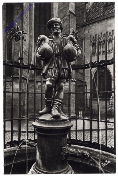 Nürnberg, Gänsemännchen-Brunnen