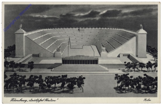 Nürnberg, Modell des "Deutschen Stadion"