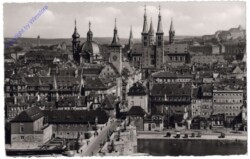 Würzburg, Blick von der Festung Marienburg