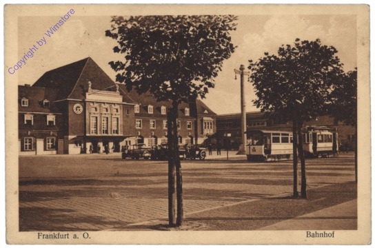 Frankfurt an der Oder, Bahnhof