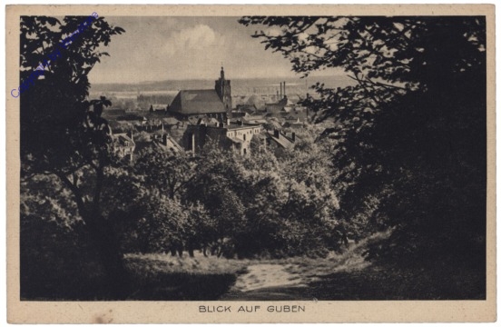 Guben, Blick auf Guben