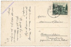 Verschneiter Waldweg