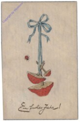 Mascherl mit Fliegenpilze