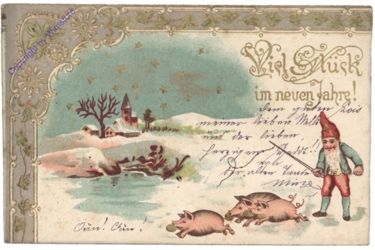 Zwergerl mit Schweinderl