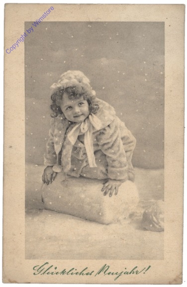 Mädchen im Schnee