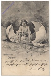 ak163995 Mädchen aus dem Ei