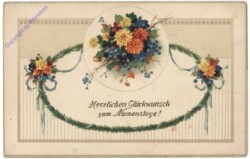 ak164040 Blumenkranz, Namenstag