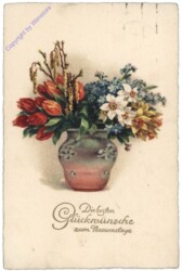 Blumenvase, Namenstag