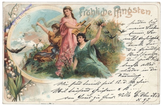 ak164052 Musizierende Damen