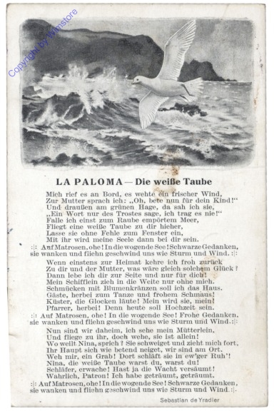 La Paloma - Die weiße Taube