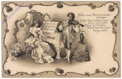 Wenn zwei Menschenkinder schwelgen...