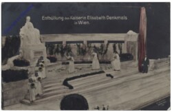 Enthüllung des Kaiserin Elisabeth Denkmals in Wien