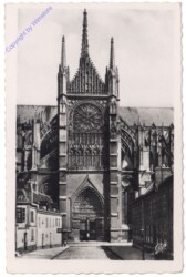Amiens, La Cathedrale, Portail de la Vierge doree