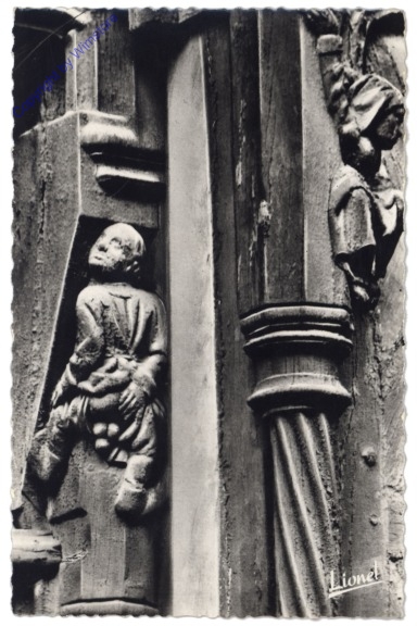 Angers, Details de la Maison d'Adam