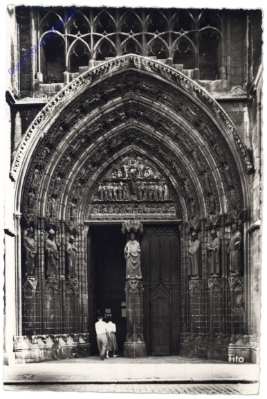 ak164209 Bordeaux, Portail Nord de la Cathedrale Saint-Andre